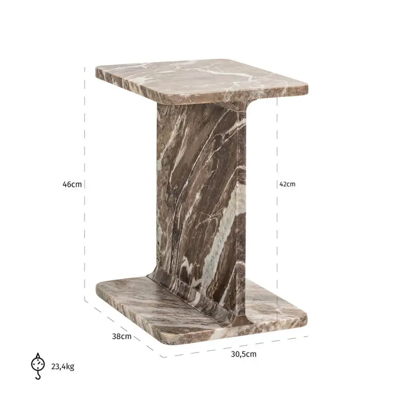 - Bijzettafel Benson (Brown)