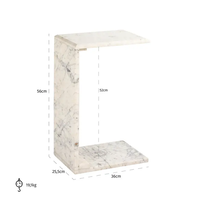 - Bijzettafel Tovek (Grey)