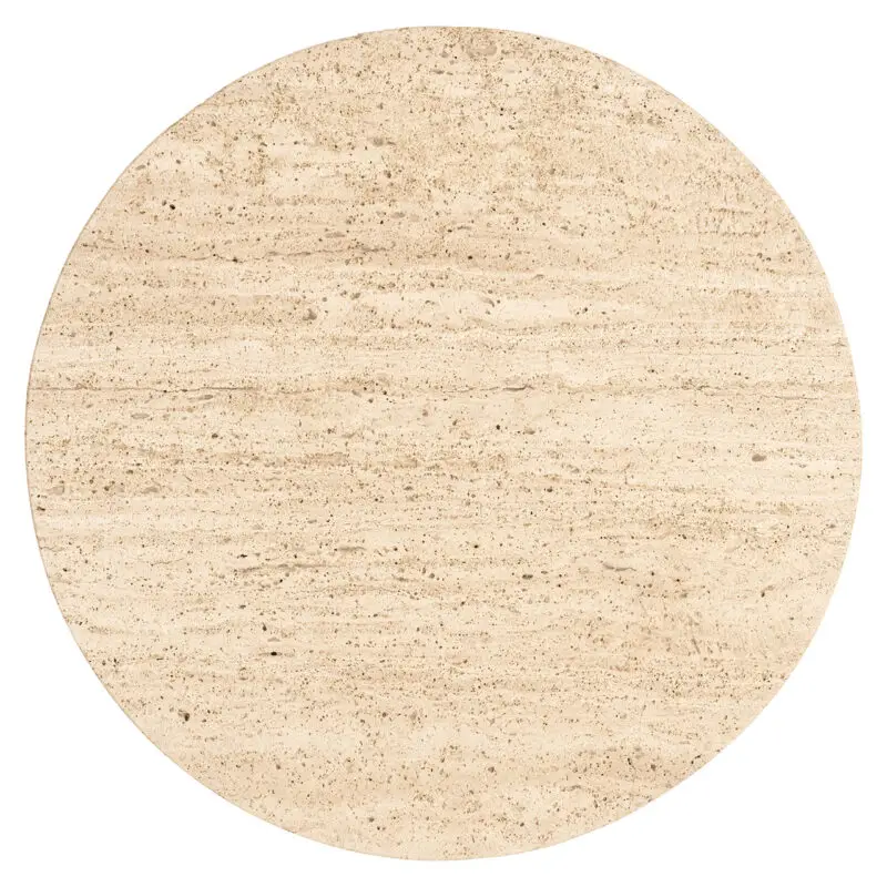 - Bijzettafel Hampton 45Ø (Dark brown)