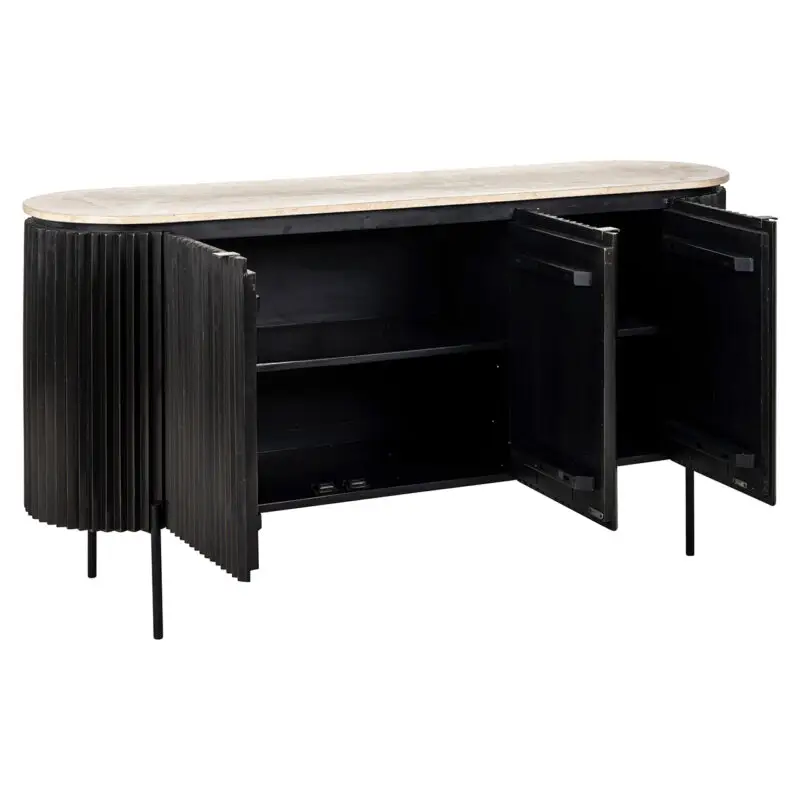 - Dressoir Hampton (Dark brown)
