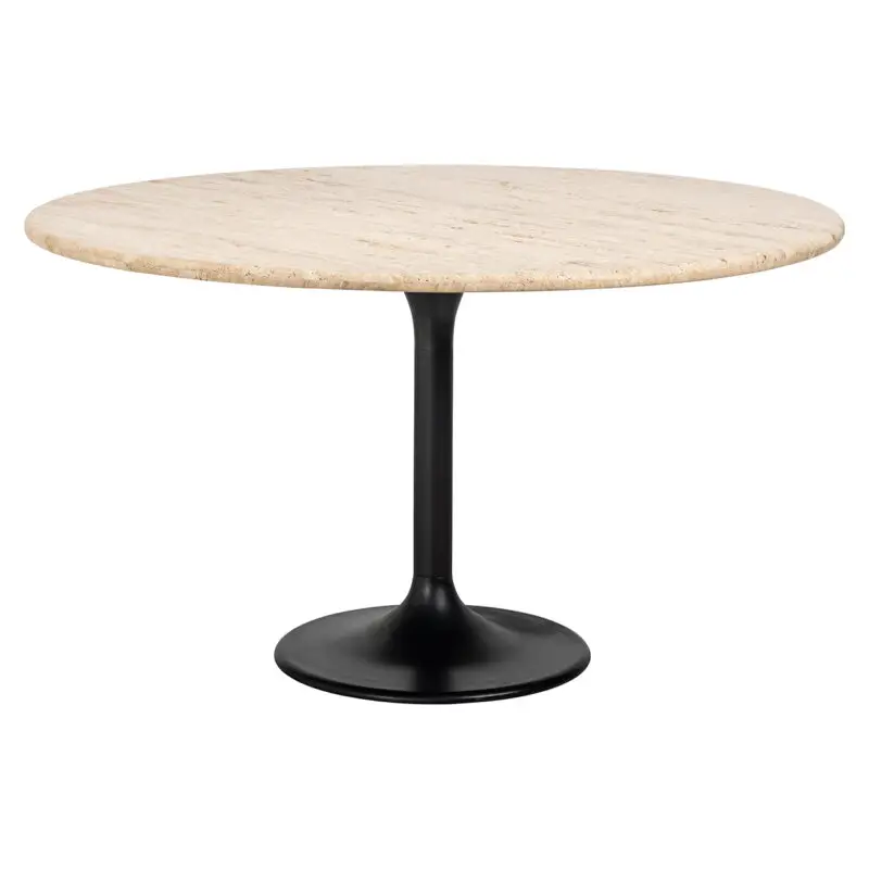 - Eettafel Hampton 140Ø (Black)