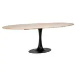 - Eettafel Hampton ovaal 230 (Black)