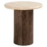 - Bijzettafel Douglas 50Ø (Brown)