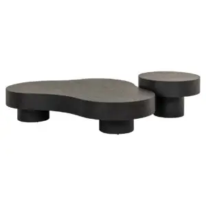 - Salontafel Bogor set van 2 dark coffee (Dark coffee)