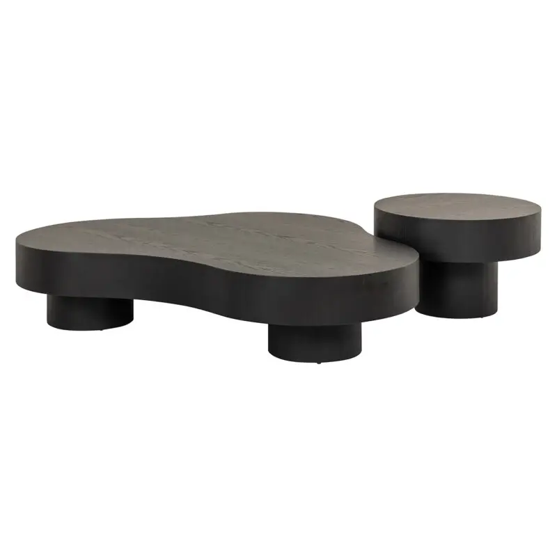 - Salontafel Bogor set van 2 dark coffee (Dark coffee)