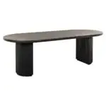 - Eettafel Kingston 240 dark coffee (Dark coffee)