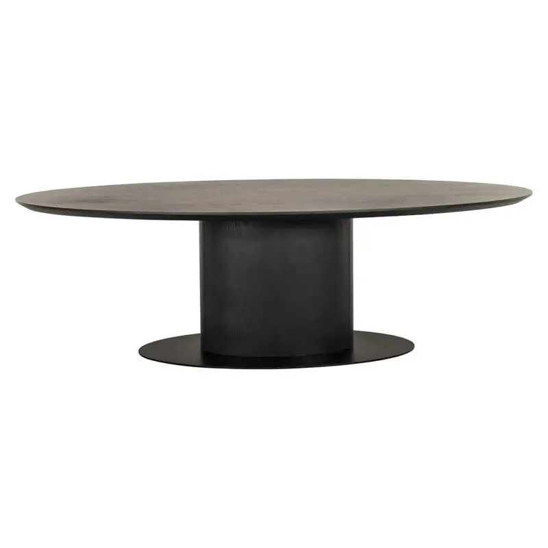 - Eettafel Gordon 210 dark coffee (Dark coffee)