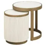 - Bijzettafel Tivoli set van 2 (White)