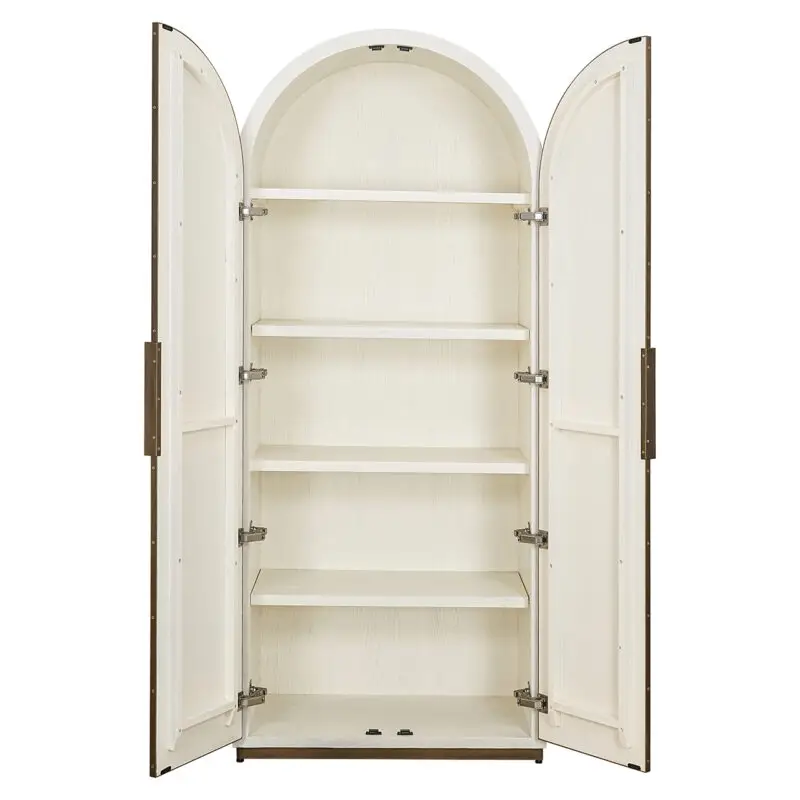 - Wandkast Tivoli met gebogen bovenkant 2-deurs (White)