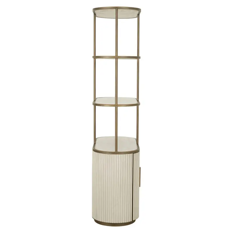 - Wandkast Tivoli 2-deurs 3 open planken (White)