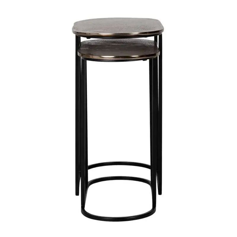 - Bijzettafel Chandon set van 2 (Champagne gold)
