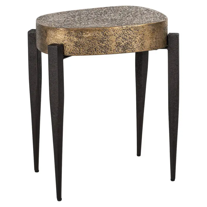 - Bijzettafel Declan (Black/gold)