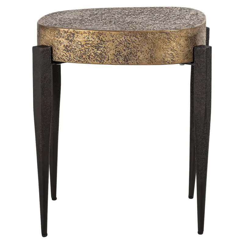 - Bijzettafel Declan (Black/gold)