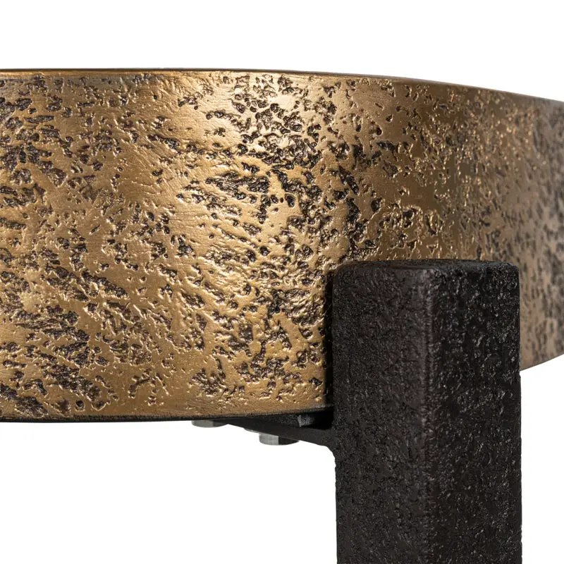 - Bijzettafel Declan (Black/gold)