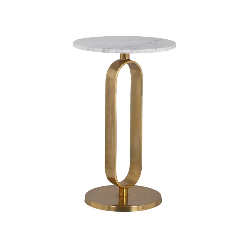 - Bijzettafel Celine (Brushed Gold)