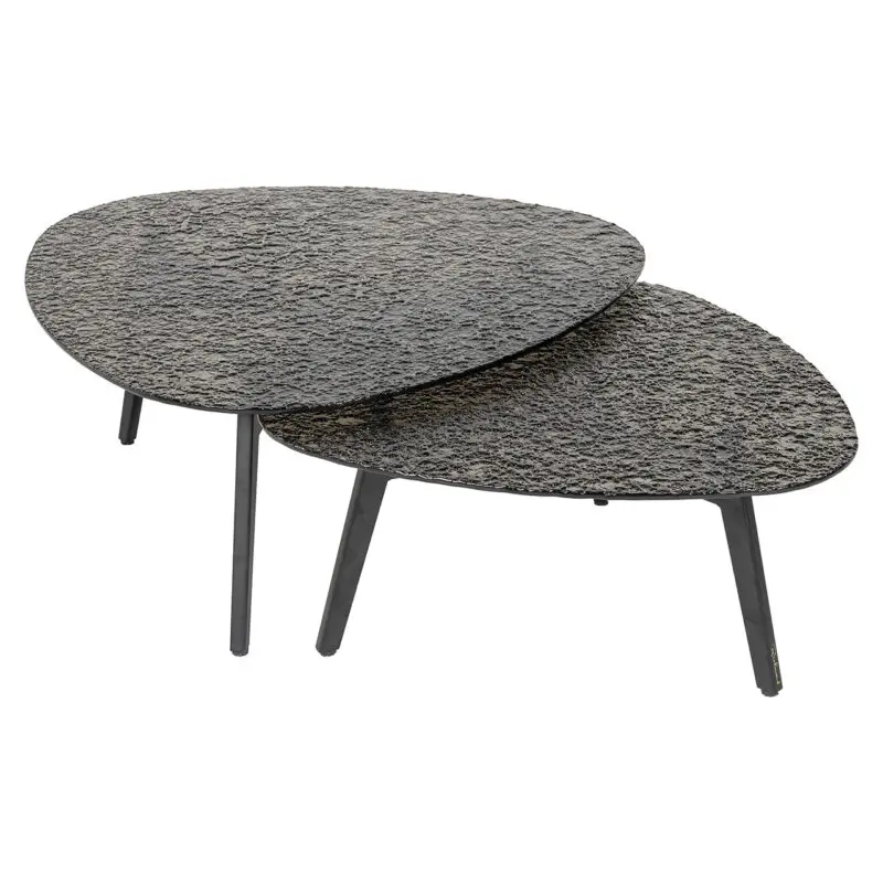 - Salontafel Riley set van 2