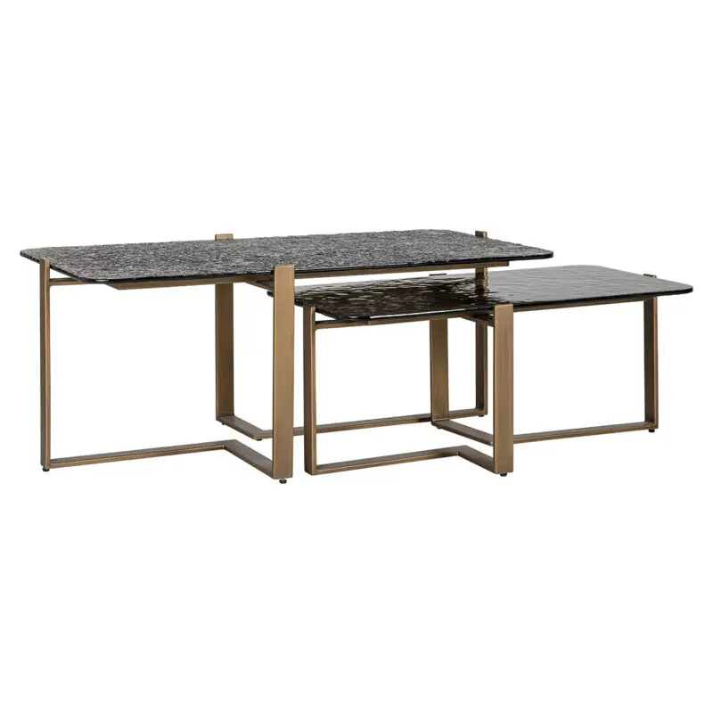- Salontafel Sterling set van 2 (Brown)