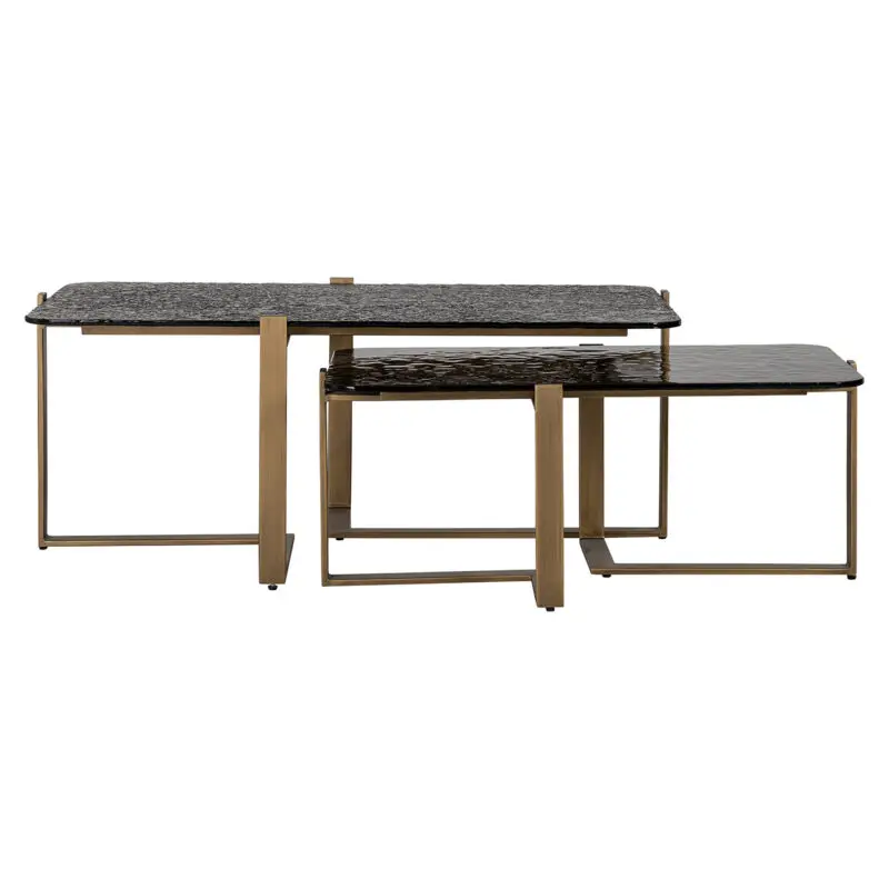 - Salontafel Sterling set van 2 (Brown)