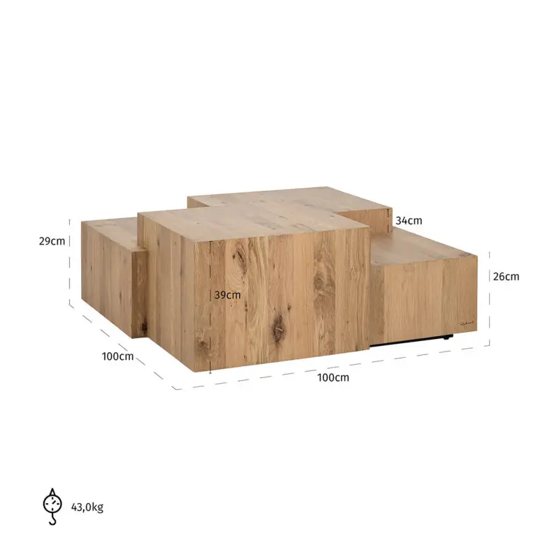 - Salontafel Lennox Nature (Natural)