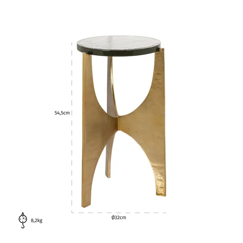 - Bijzettafel Avery (Gold)
