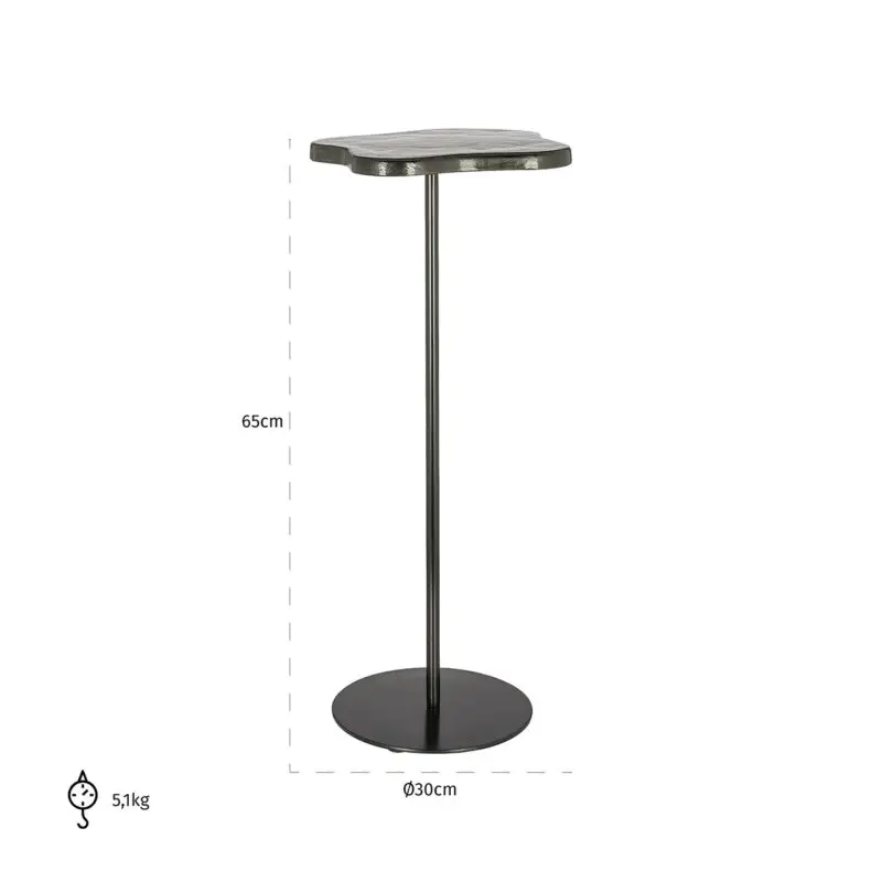 - Bijzettafel Tillery (Black)