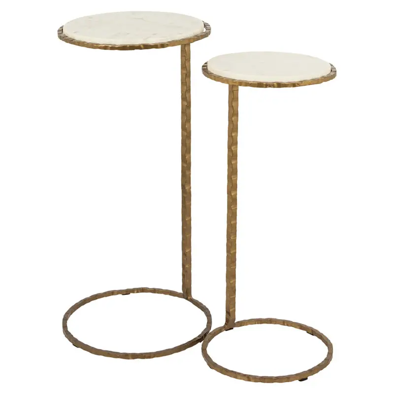 - Bijzettafel Scofield set van 2 (Gold)