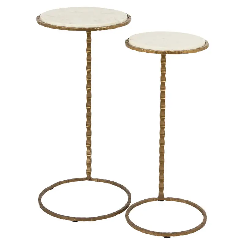 - Bijzettafel Scofield set van 2 (Gold)