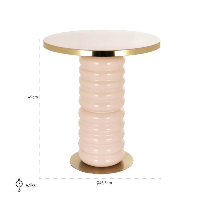 - Bijzettafel Bonsai (Pink)