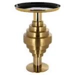 - Bijzettafel Renao (Black/gold)