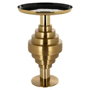 - Bijzettafel Renao (Black/gold)