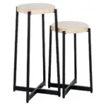 - Bijzettafel Dillinger set of 2 (Beige)