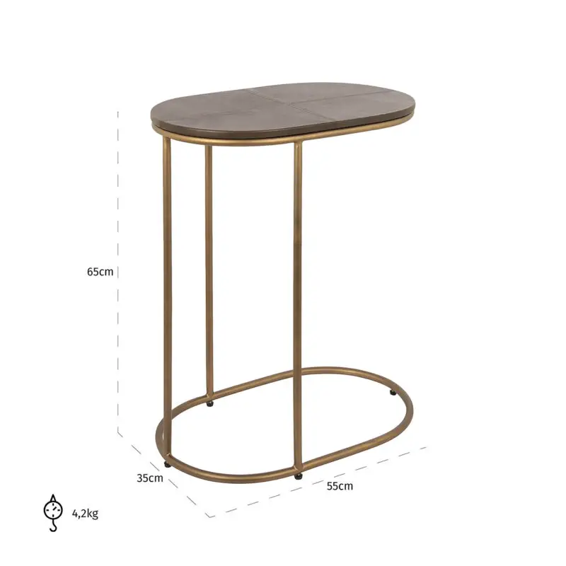 - Sofatafel Zillon (Brown)