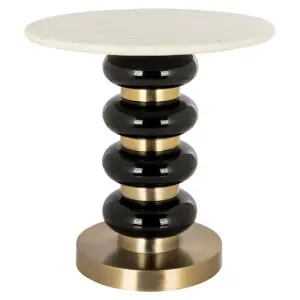- Bijzettafel Boann black (Black)