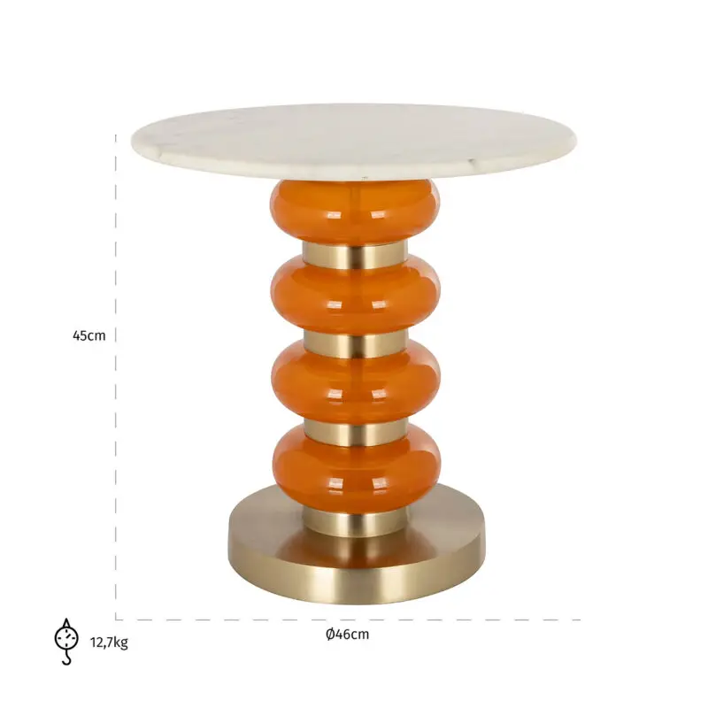- Bijzettafel Boann orange ()