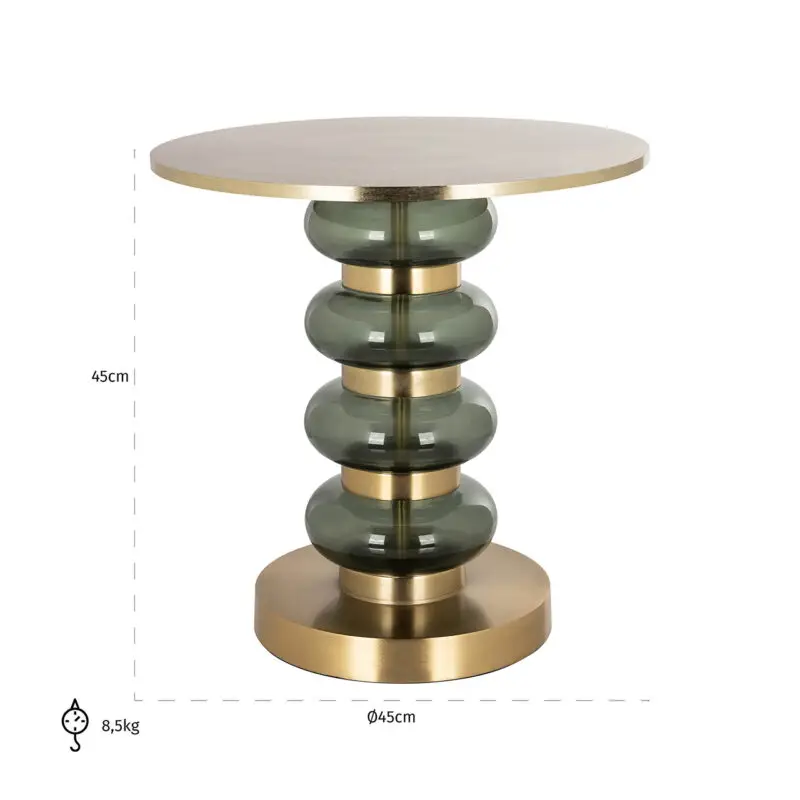 - Bijzettafel Dalina groen (Green)