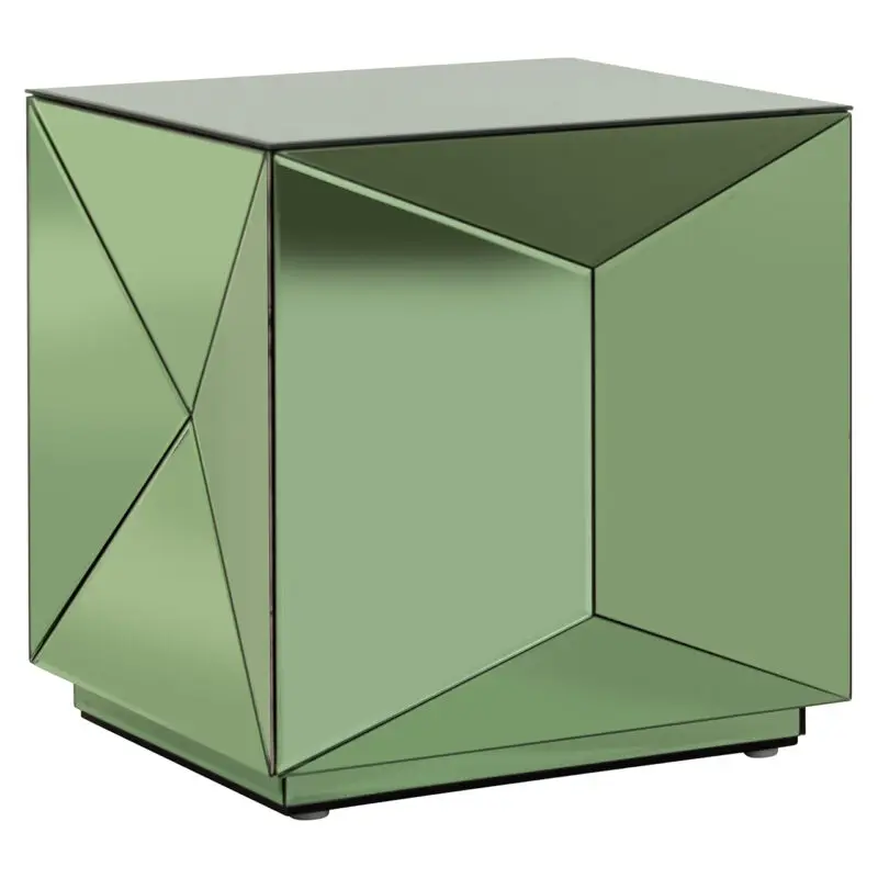 - Bijzettafel Shifra spiegel groen (Green)