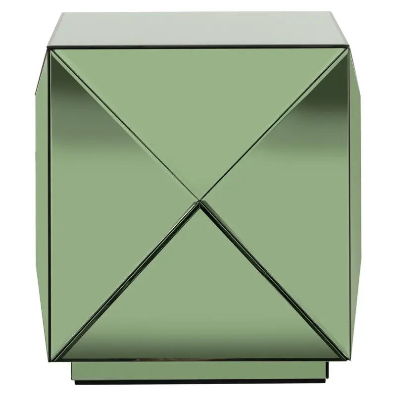 - Bijzettafel Shifra spiegel groen (Green)