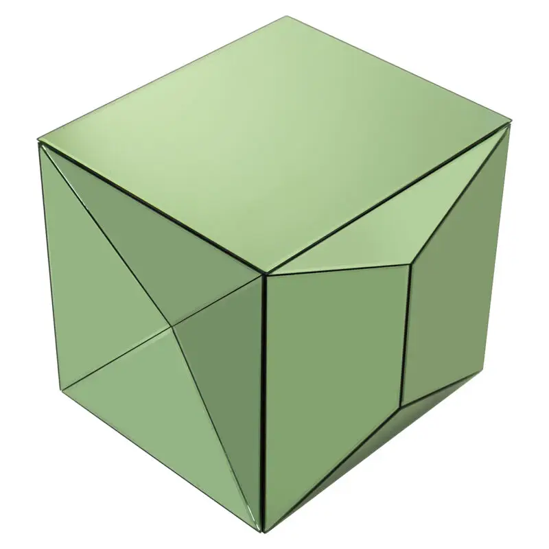 - Bijzettafel Shifra spiegel groen (Green)