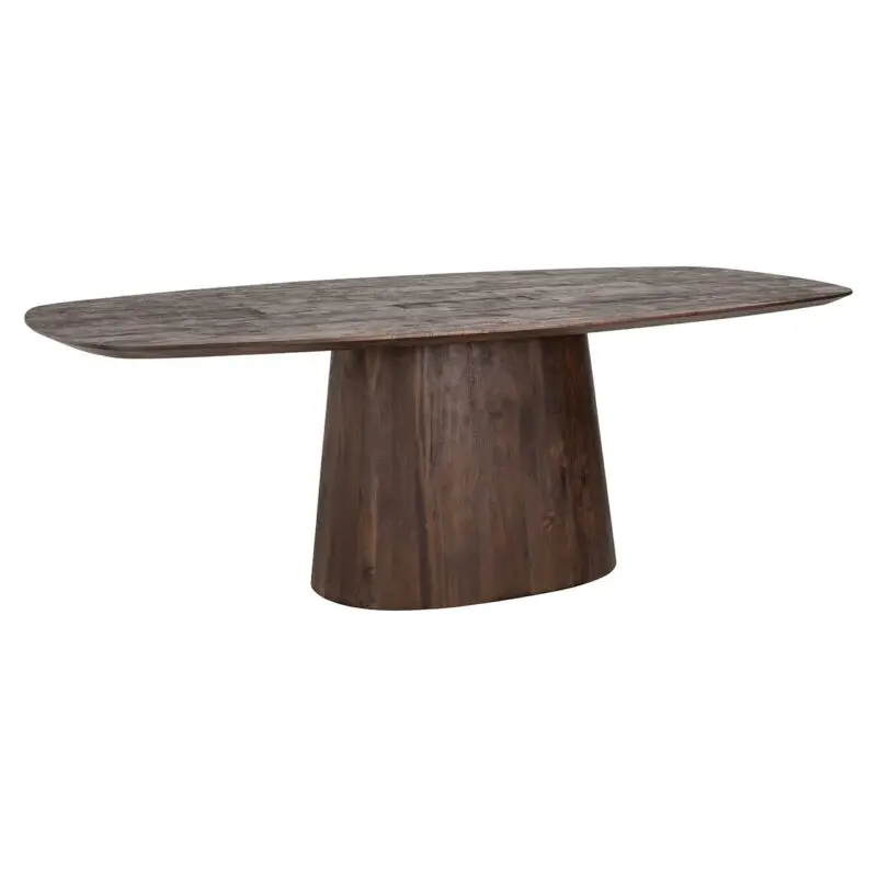 - Eettafel Alix Deens ovaal 230 (Dark brown)