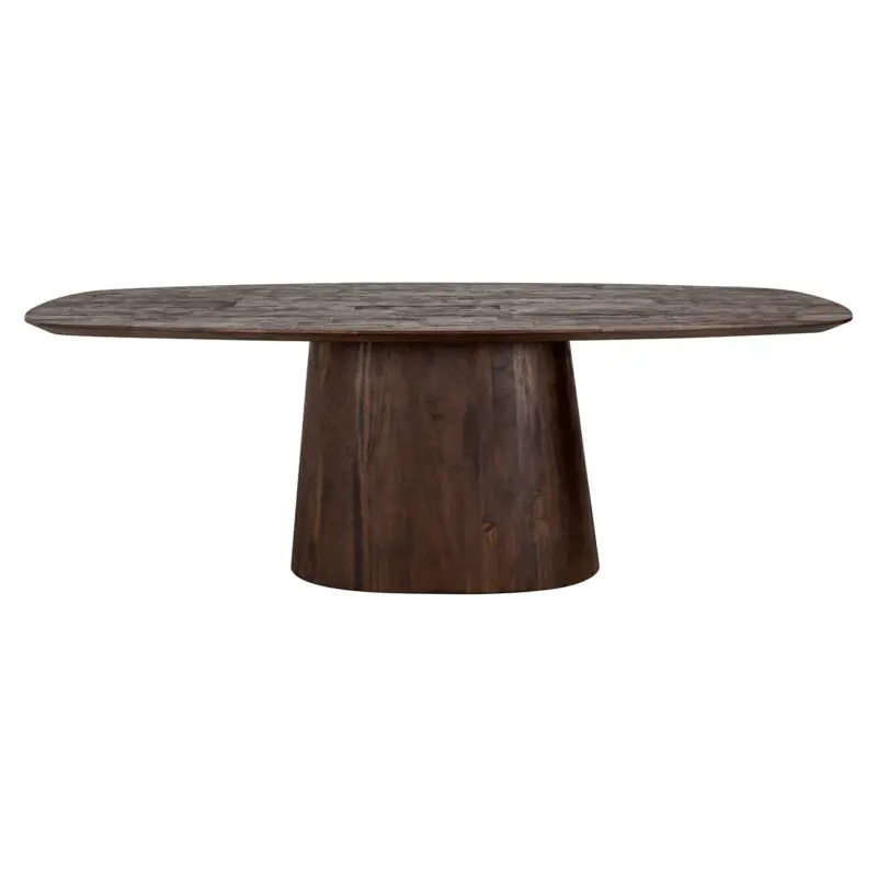 - Eettafel Alix Deens ovaal 230 (Dark brown)