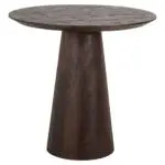 - Bistrotafel Willow 80Ø (Dark brown)