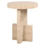 - Bijzettafel Biltmore Italian Travertine (Beige)