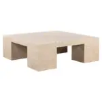 - Salontafel Biltmore Italian beige Travertin (Beige)