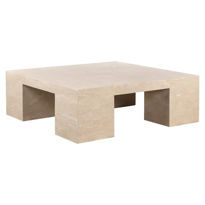 - Salontafel Biltmore Italian beige Travertin (Beige)