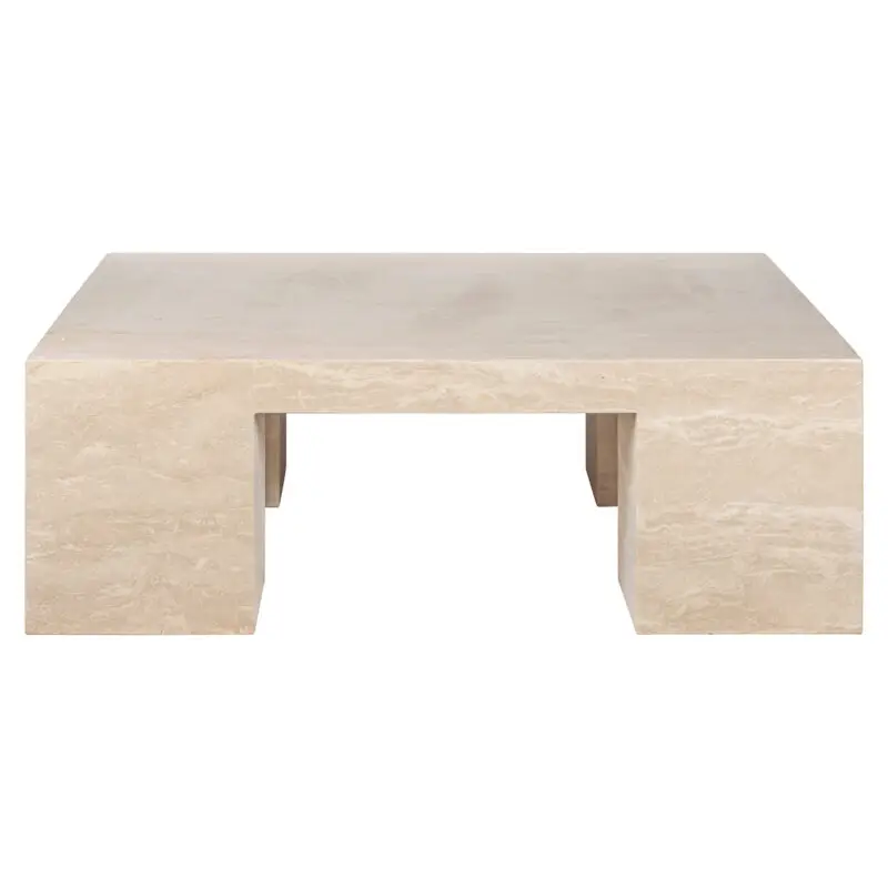 - Salontafel Biltmore Italian beige Travertin (Beige)