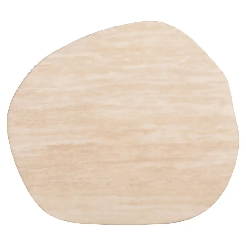 - Bijzettafel Fictus Travertine faux (Beige)