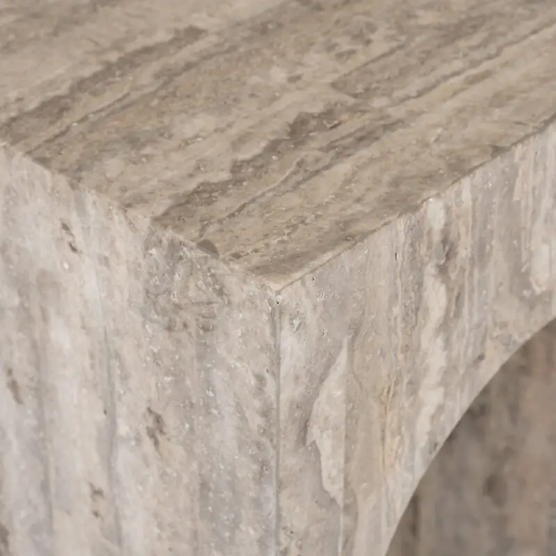 - Wandtafel La Rague natural grey travertine (Grey)