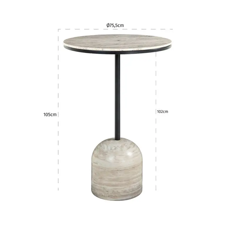 - Bartafel Duncan 75Ø (Sand)