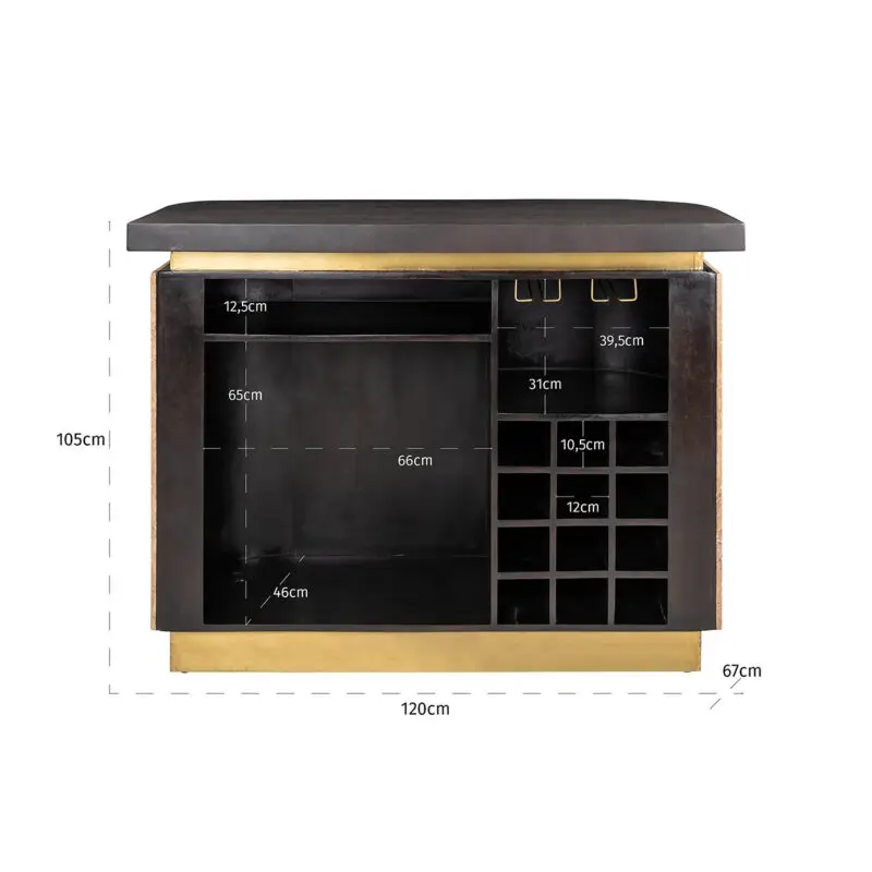 - Bar Martini (Brown)