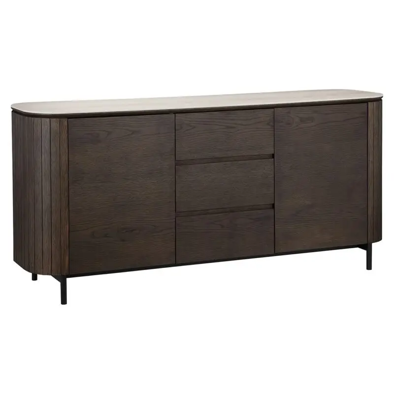 - Dressoir Ritz 2-deurs 3-laden (Brown)
